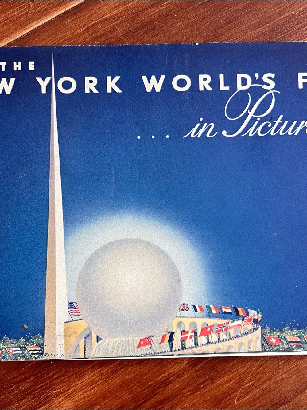 1939 New York World’s Fair In Pictures Vintage Souvenir Photo Book